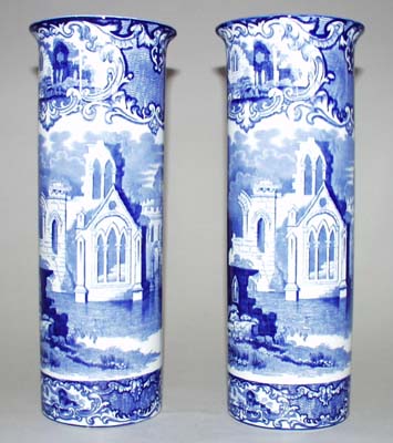 Vases Pair Spill c1930